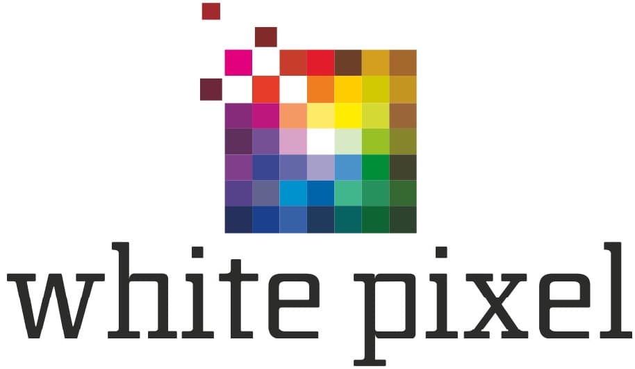 White Pixel Logo